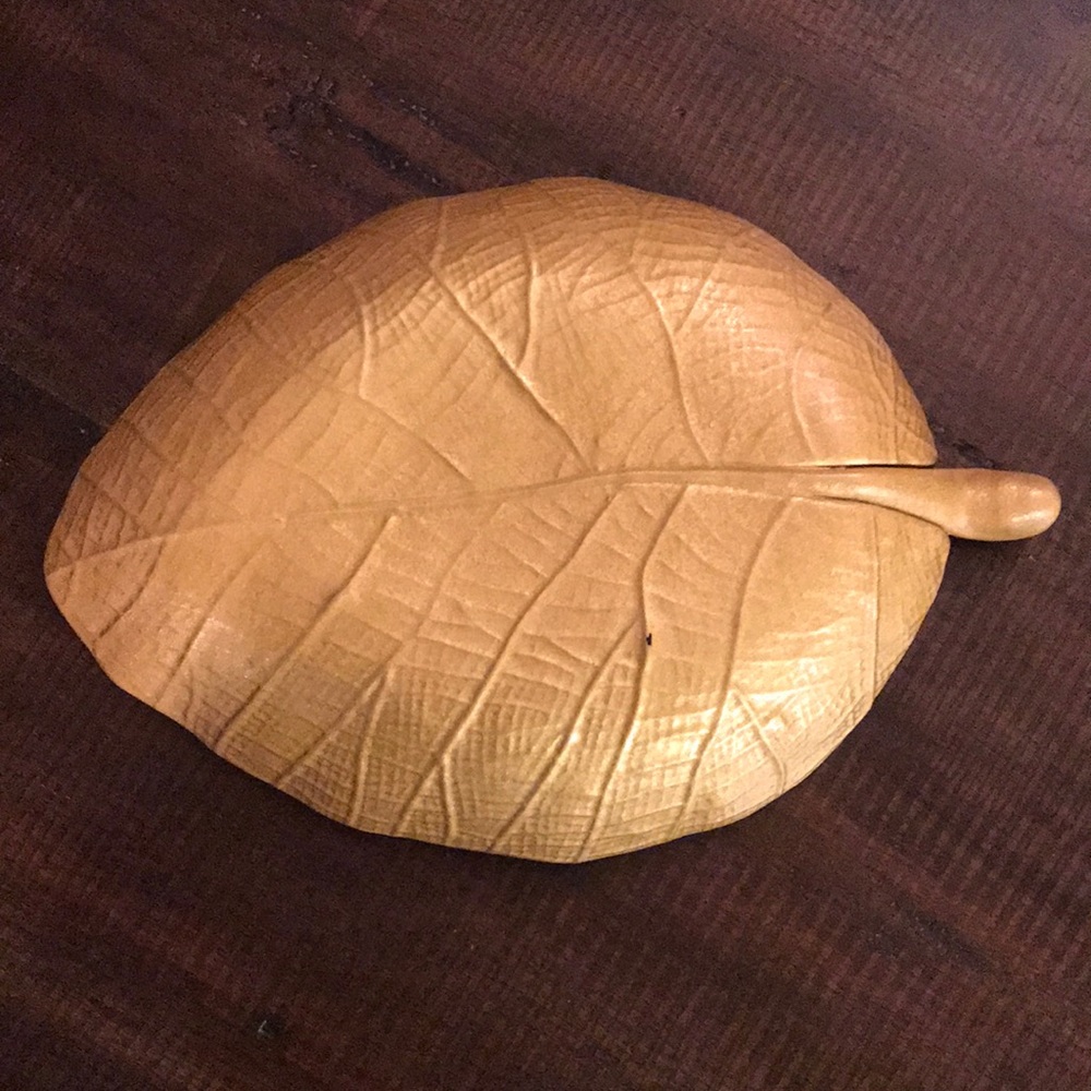 ‼️LAST DAY‼️GLASS LEAF BOWL/PLATTER - Picture 8 of 8